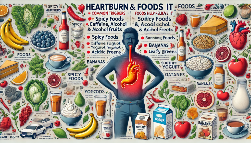 속쓰림의 원인과 완화에 좋은 음식 가이드