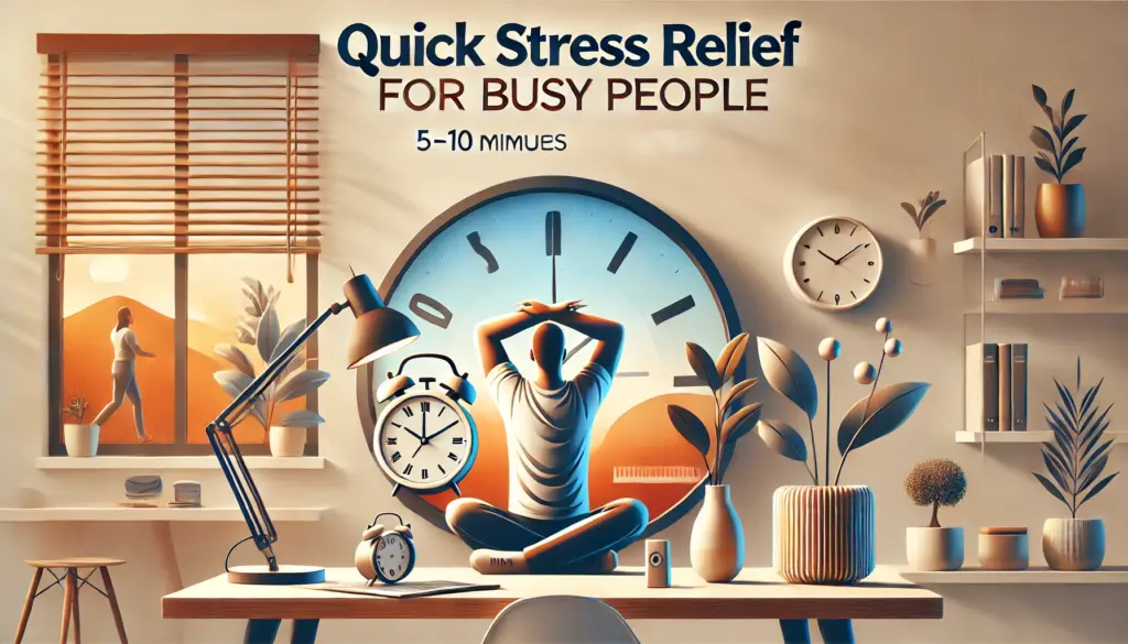 바쁜 현대인을 위한 실용적인 스트레스 해소 기술 💆‍♂️🔥