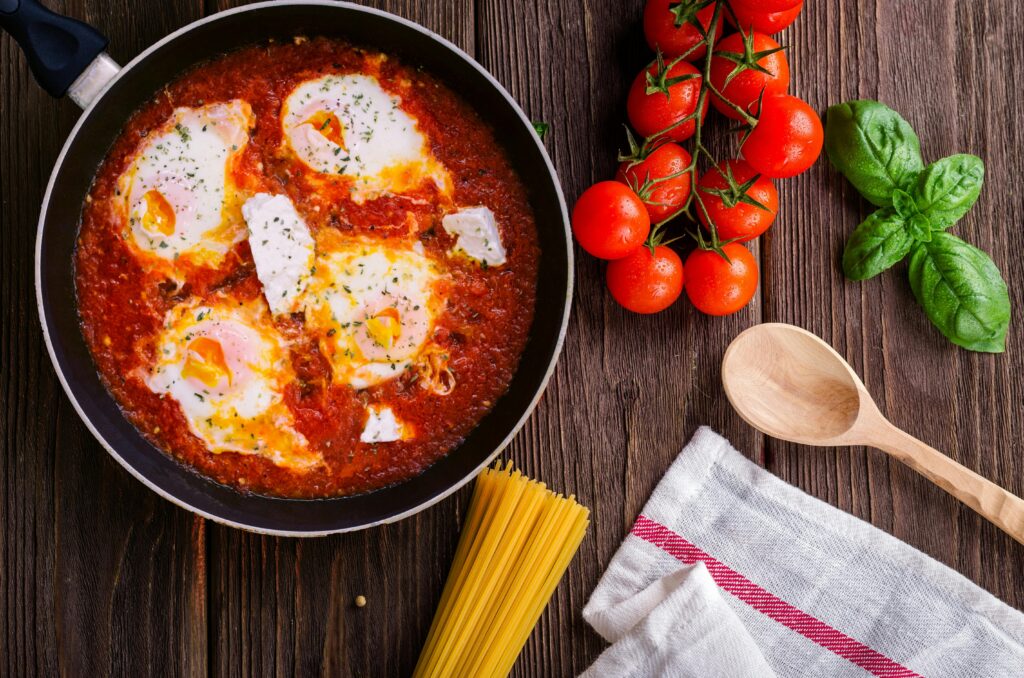 🍅 오늘의 건강 한 끼 – 토마토 계란 볶음 만들기 (토달볶)